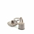 Sandália Couro Média Meaux Off White - loja online