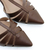 Scarpin Couro Fayence Chocolate - Regina Rios
