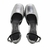 Scarpin Meia Pata Couro Inox - Regina Rios