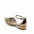 Scarpin salto baixo couro Amiens Bronze - loja online