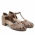 Sandália Baixa Couro Grimaud Amêndoa - comprar online