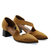 Scarpin Salto Médio Neoprene Paix Caramelo - comprar online