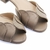 Sandália Couro Salto Baixo Vence Taupe - comprar online