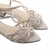 Sandália Couro Salto Baixo Annecy Off White - loja online