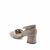 Imagem do Peep Toe Média Couro Sena Nude