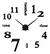 Reloj de pared adhesivo - comprar en línea