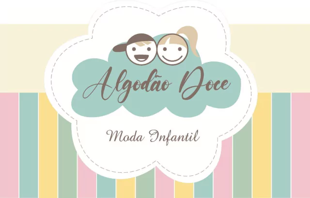 ALGODAO DOCE MODA INFANTIL