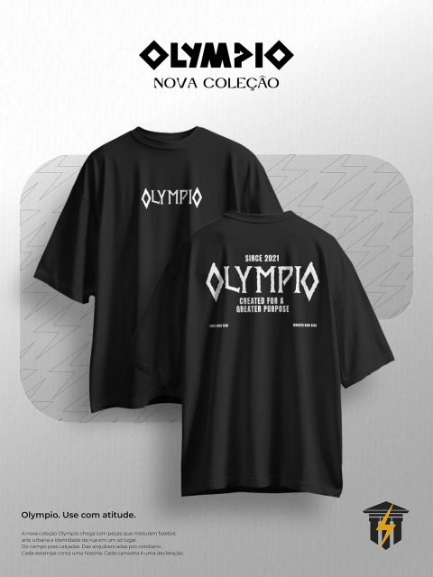 CAMISA OLYMPIO - LETREIRO