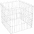 CERCADINHO 50X50X4 TELAS BRANCO