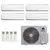 Ar-Condicionado Multi Split Inverter R-32 Gree 36.000 (3x Evap HW 9.000 + 1x Evap HW 12.000) Quente/Frio 220V
