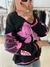 BUZO CON CAPUCHA FLOWER - tienda online