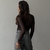 Blusa Tule Agatha - Preto na internet