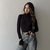 Blusa Tricot Juliana - Preto