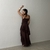 Vestido Selena - Marrom na internet