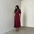 Saia Emi - Vinho - loja online