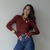 Blusa Bel - Telha - comprar online