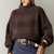Blusa Tricot Margô - Marrom - loja online