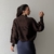 Blusa Tricot Margô - Marrom - Be Fancy - Vista o seu momento