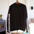 Vibing - Buzo negro (con detalle) - comprar online