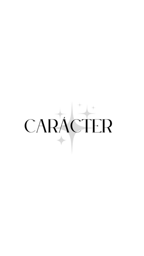 Video de carácter