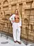 CONJUNTO SAIDA DE PRAIA CHEMISE COM PANTALONA EM CREPE DUNNA - comprar online