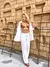 CONJUNTO SAIDA DE PRAIA CHEMISE COM PANTALONA EM CREPE DUNNA
