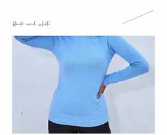 BLUSA FEMININA DE FRIO SUETER CACHARREL TRICOT AQUEÇA O SEU INVERNO