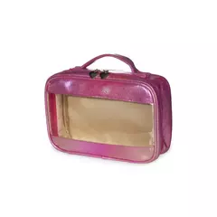 BOLSA NECESSAIRE DE MAQUIAGEM BOLSA DE COSMÉTICOS PARA ARTIGOS DE VIAGEM COM ALÇA