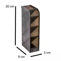 ORGANIZADOR DE MESA PORTA MAQUIAGEM LÁPIS DIVISÓRIAS MULTIUSO - comprar online