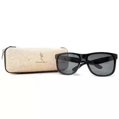 OCULOS DE SOL UNISSEX POLO BLU QUADRADO BÁSICO MODERNO COM ESTOJO CAIXINHA - comprar online