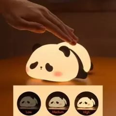 Luminária e Abajur de Panda com Luz Quente Confortável - EMISVILLE