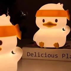 Imagem do Luminaria Infantil Mesa Touch Abajur Fofo Pato