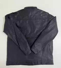 Jaqueta de couro sintético masculina inverno - comprar online