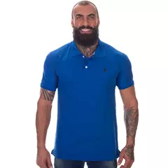 Kit Com 5 Camisas Gola Polo Da Mesma Cor Masculina Camiseta Blusa - loja online