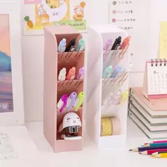 ORGANIZADOR DE MESA PORTA MAQUIAGEM LÁPIS DIVISÓRIAS MULTIUSO