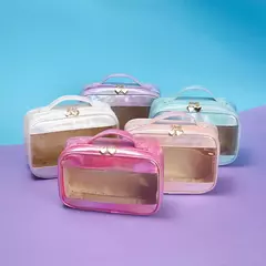 BOLSA NECESSAIRE DE MAQUIAGEM BOLSA DE COSMÉTICOS PARA ARTIGOS DE VIAGEM COM ALÇA - comprar online