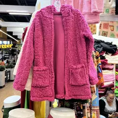 Casaco teddy feminino longo - EMISVILLE