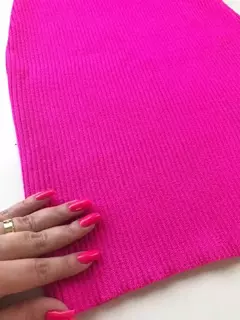 SAIA CURTA TRICOT MODAL LANÇAMENTO VERÃO 2023 MODA GRINGA BLOGUEIRA