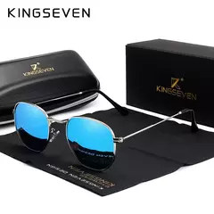 KINGSEVEN-Óculos reflexivos clássicos para homens - comprar online