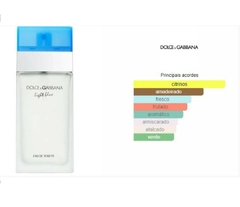DOLCE GABBANA LIGHT BLUE WOMAN 100ML ORIGINAL SELO ADIPEC - comprar online