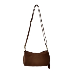 Bolsa Carteira Clutch TopGrife Transversal Couro Caramelo - loja online
