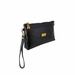 Bolsa Carteira Clutch TopGrife Atacado Transversal Couro Verniz - loja online