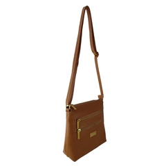 BOLSA TRANSVERSAL TOPGRIFE ATACADO COURO CARAMELO - comprar online