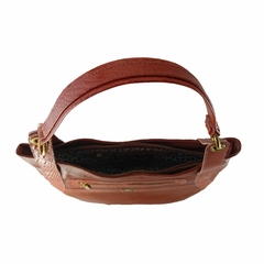 Bolsa Saco TopGrife Meia Lua Couro Vermelho - comprar online