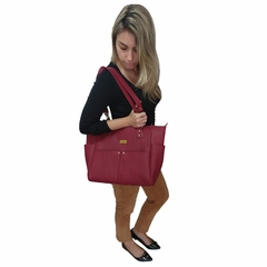 Bolsa Sacola TopGrife Shopper Couro Bordô - comprar online