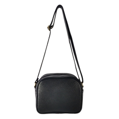 Bolsa Transversal TopGrife Couro Preto - comprar online