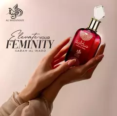 Perfume Árabe Feminino Al Wataniah Sabah Al Ward Edp 100ml - comprar online