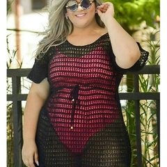 Plus Size Saída de Praia Roupas Femininas