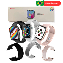Relógio Smartwatch W99+ Plus Série 10 Chat GPT integrado Top Com Pulseira Extra - EMISVILLE