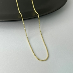 COLAR CHOKER CORRENTE DE BOLINHAS